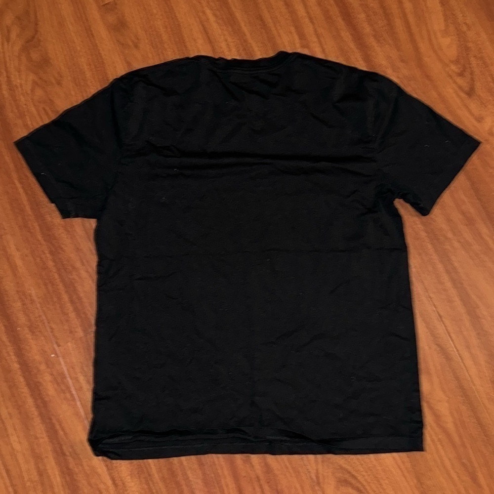 AllSaints all saints Men's unisex Black Okay Crew T-shirt size XS black white - Picture 4 of 7